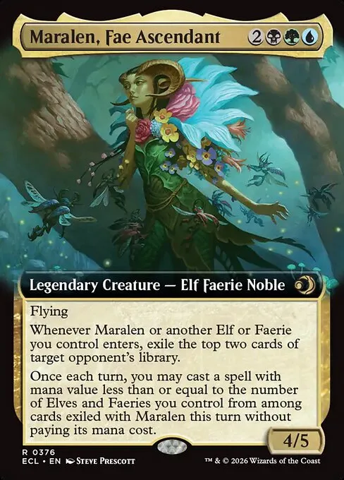 Maralen, Fae Ascendant · Lorwyn Eclipsed 376/408