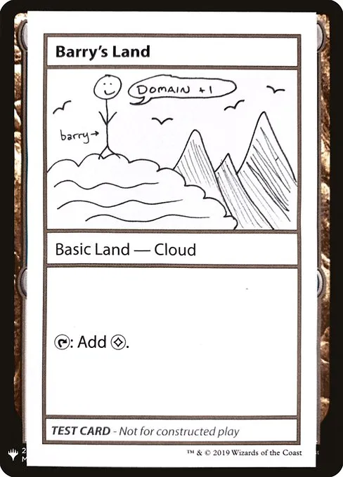 Barry's Land · Mystery Booster Playtest Cards 2019 113/121