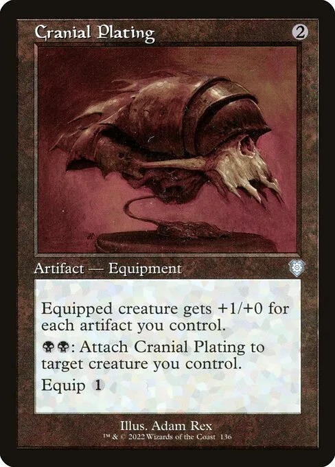 Cranial Plating · The Brothers' War Commander 136/209