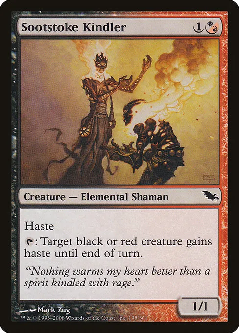Sootstoke Kindler · Shadowmoor 195/302