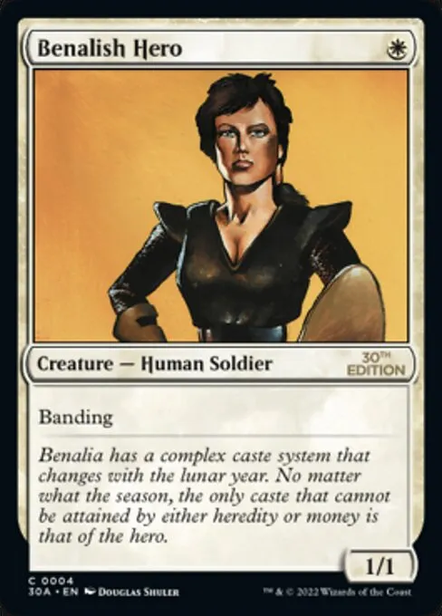Benalish Hero · 30th Anniversary Edition 4/594