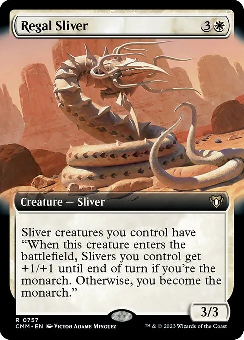 Regal Sliver · Commander Masters 757/1067