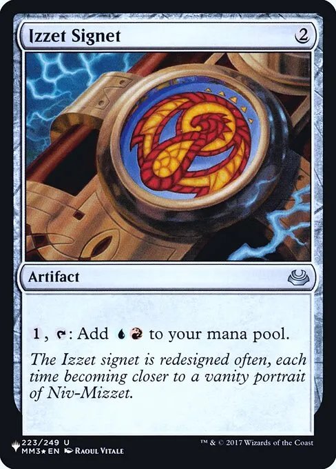Izzet Signet · The List MM3-223/5050