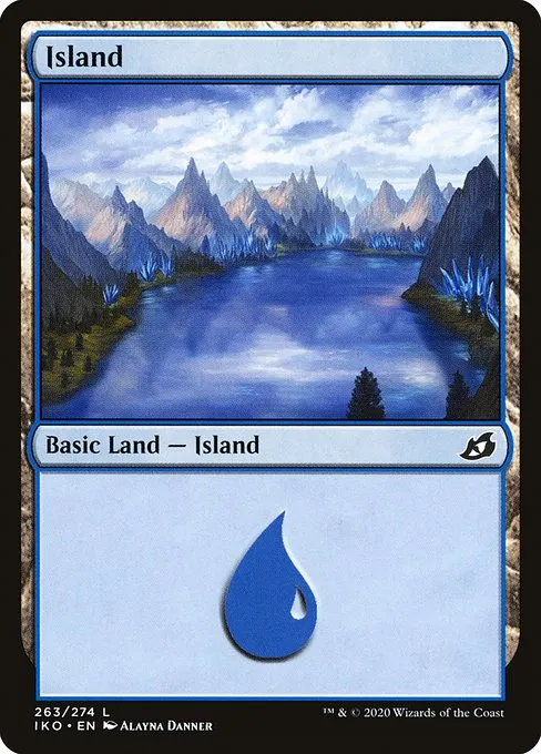 Island · Ikoria: Lair of Behemoths 263/390