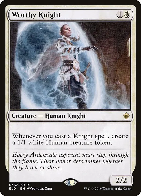 Worthy Knight · Throne of Eldraine 36/398