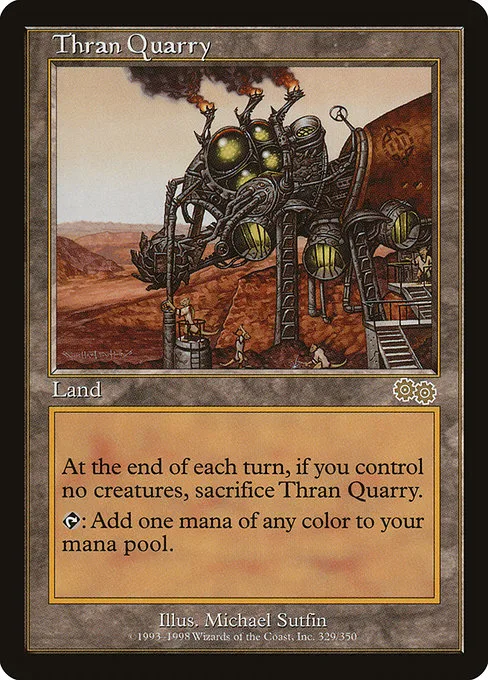 Thran Quarry · Urza's Saga 329/357