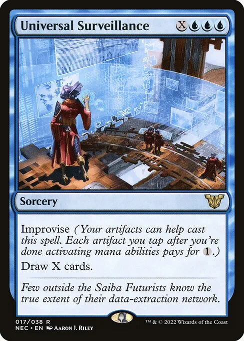 Universal Surveillance · Neon Dynasty Commander 17/179