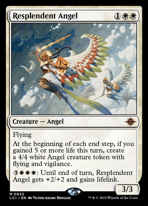 Resplendent Angel · The Lost Caverns of Ixalan Promos 32p/136
