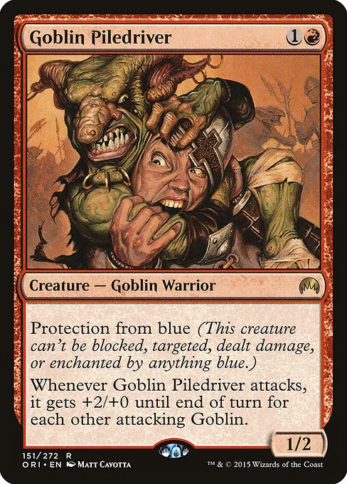 Goblin Piledriver · Magic Origins 151/288