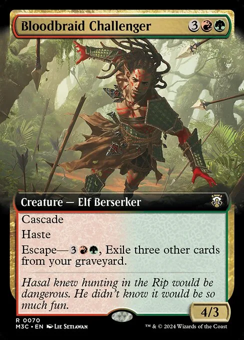 Bloodbraid Challenger · Modern Horizons 3 Commander 70/398