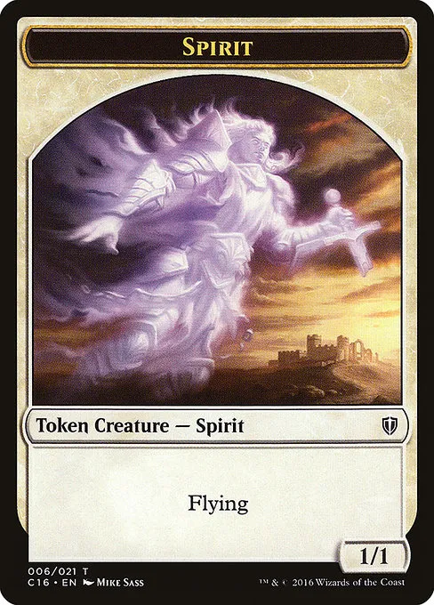 Spirit · Commander 2016 Tokens 6/21