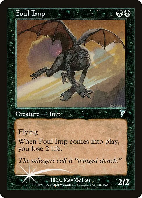 Foul Imp · Seventh Edition 136★/708