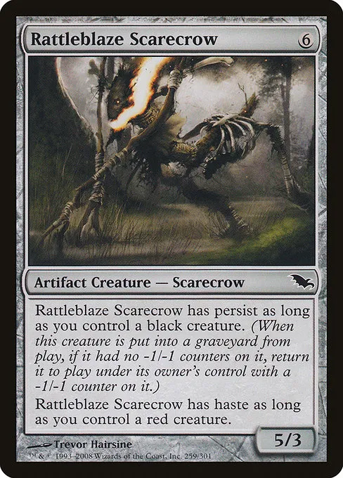 Rattleblaze Scarecrow · Shadowmoor 259/302