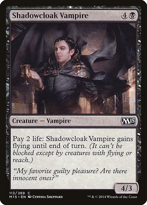 Shadowcloak Vampire · Magic 2015 113/284