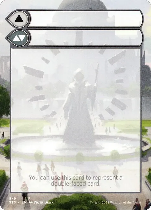 Double-Faced Substitute Card · Strixhaven: School of Mages Substitute Cards 5/9