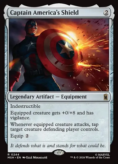Captain America's Shield · Marvel Super Heroes 244/24