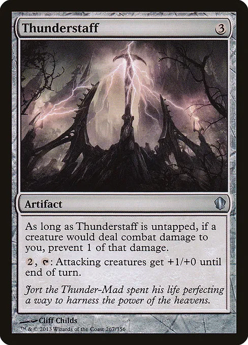 Thunderstaff · Commander 2013 267/356