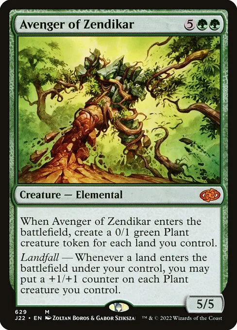 Avenger of Zendikar · Jumpstart 2022 629/835