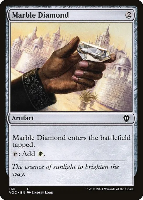 Marble Diamond · Crimson Vow Commander 165/188