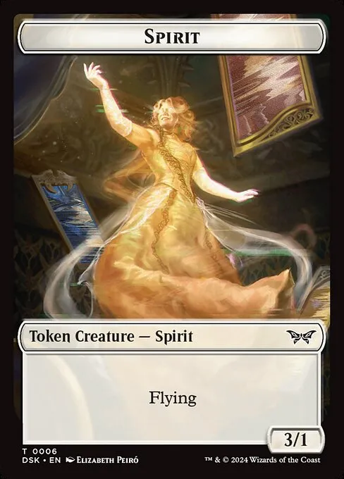 Spirit · Duskmourn: House of Horror Tokens 6/19