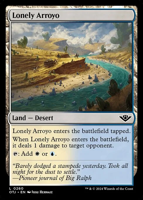 Lonely Arroyo · Outlaws of Thunder Junction 260/374