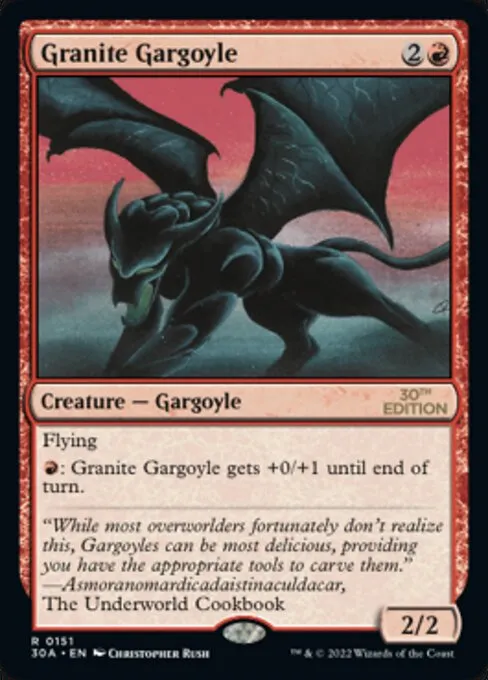 Granite Gargoyle · 30th Anniversary Edition 151/594