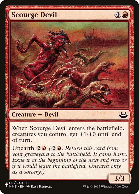 Scourge Devil · The List MM3-111/5050