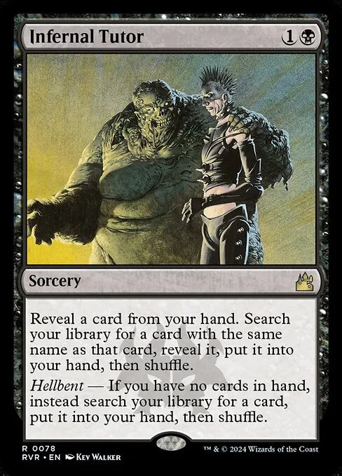 Infernal Tutor · Ravnica Remastered 78/531