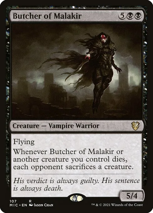 Butcher of Malakir · Midnight Hunt Commander 107/187