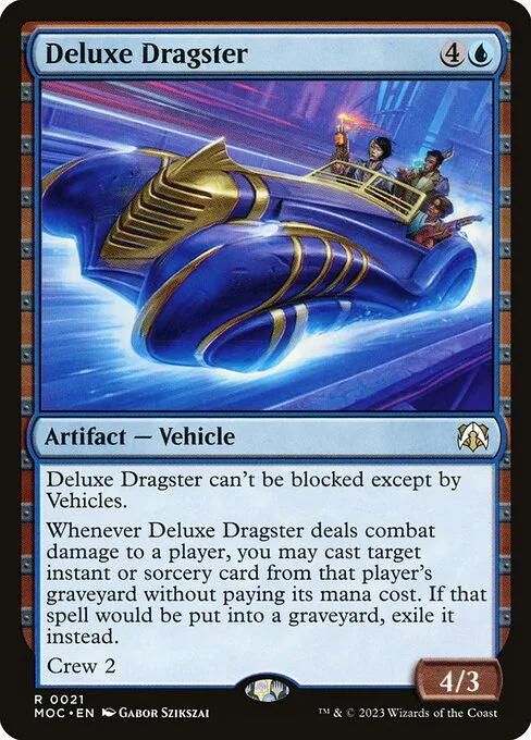 Deluxe Dragster · March of the Machine Commander 21/450