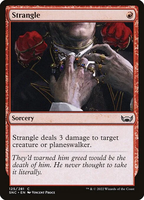 Strangle · Streets of New Capenna 125/513