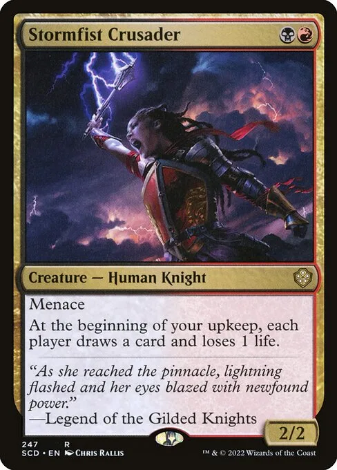 Stormfist Crusader · Starter Commander Decks 247/352