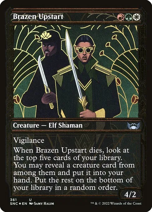 Brazen Upstart · Streets of New Capenna 361/513