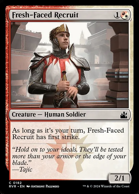 Fresh-Faced Recruit · Ravnica Remastered 182/531