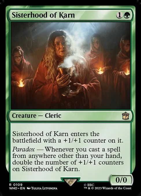 Sisterhood of Karn · Doctor Who 109/1178