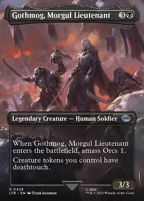 Gothmog, Morgul Lieutenant · The Lord of the Rings: Tales of Middle-earth 429/856