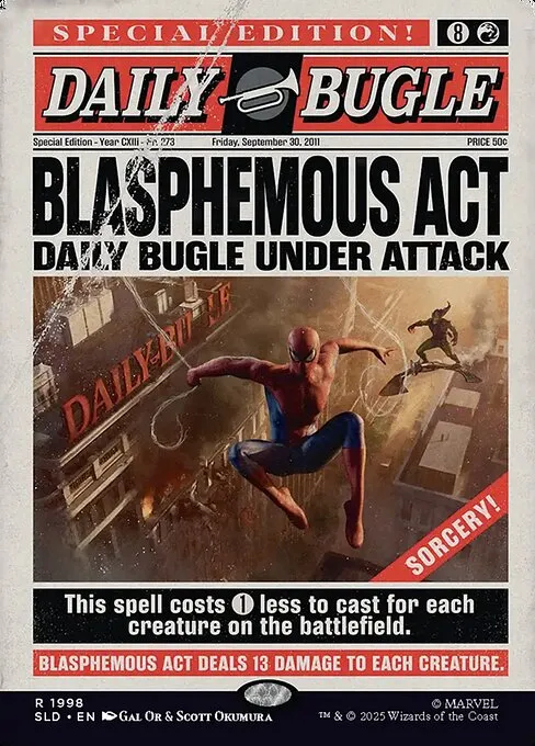 Blasphemous Act · Secret Lair Drop 1998/2547