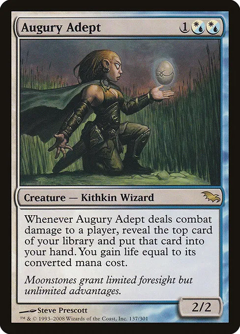 Augury Adept · Shadowmoor 137/302