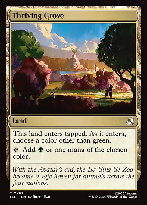 Thriving Grove · Avatar: The Last Airbender Eternal 261/317