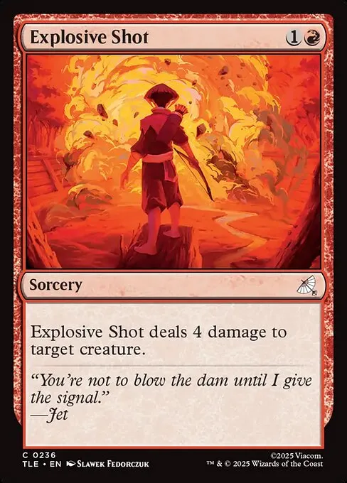 Explosive Shot · Avatar: The Last Airbender Eternal 236/317