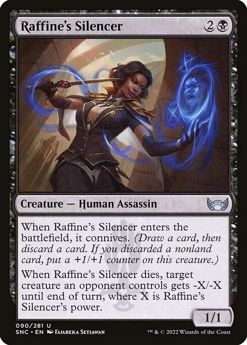 Raffine's Silencer · Streets of New Capenna 90/513