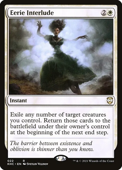 Eerie Interlude · Kaldheim Commander 22/119