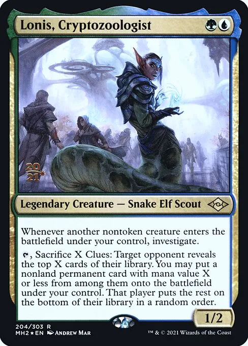 Lonis, Cryptozoologist · Modern Horizons 2 Promos 204s/86