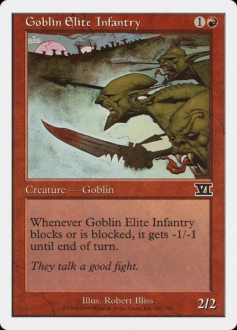 Goblin Elite Infantry · Classic Sixth Edition 183/351