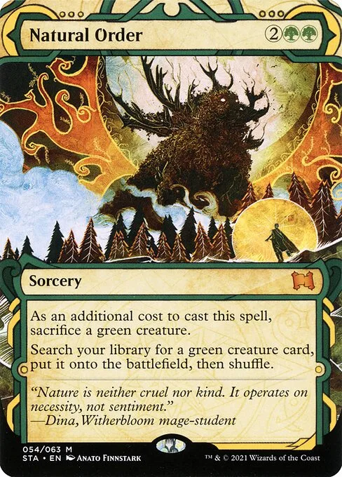 Natural Order · Strixhaven Mystical Archive 54/126