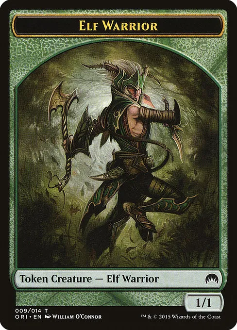 Elf Warrior · Magic Origins Tokens 9/15