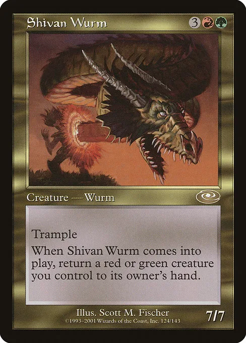 Shivan Wurm · Planeshift 124/146