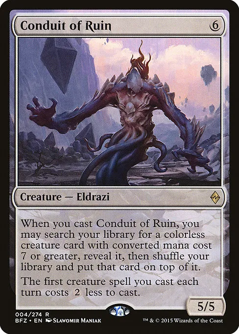 Conduit of Ruin · Battle for Zendikar 4/299