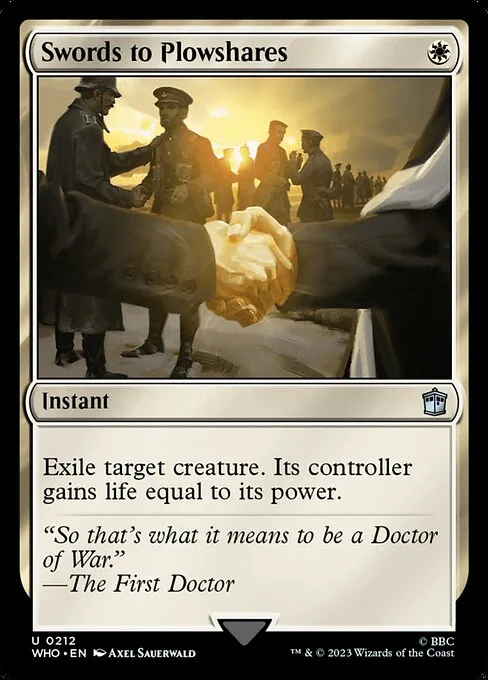 Swords to Plowshares · Doctor Who 212/1178