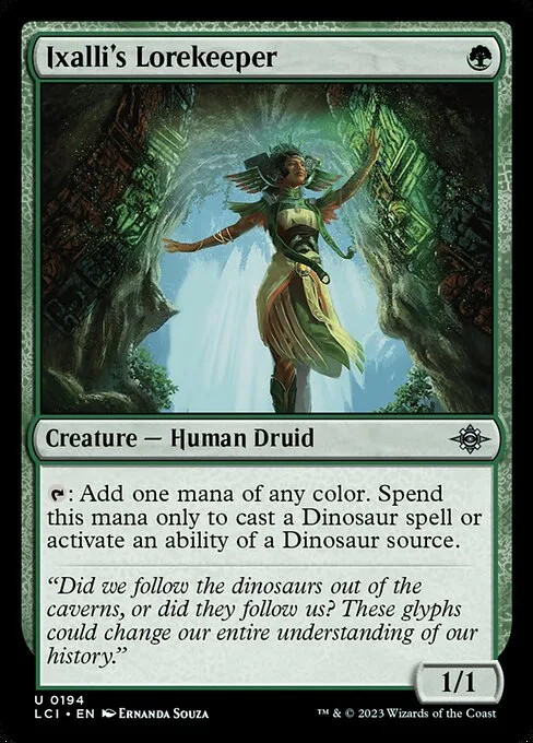 Ixalli's Lorekeeper · The Lost Caverns of Ixalan 194/416